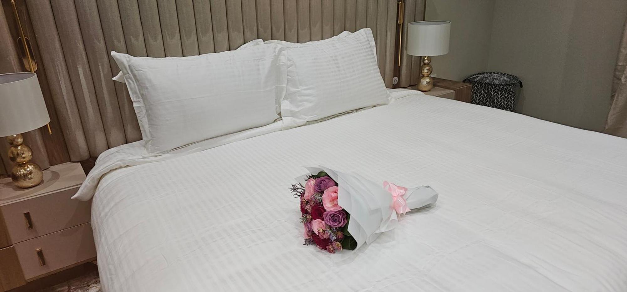 الشقق الفاخرة Modern Apartments Of 3 Bedrooms 5 Minutes To Haram Medina Exteriör bild