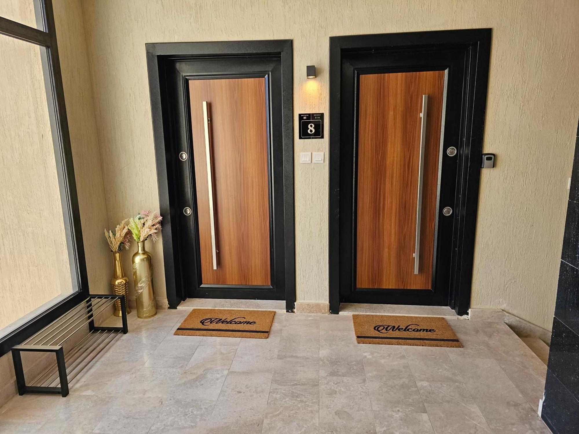 الشقق الفاخرة Modern Apartments Of 3 Bedrooms 5 Minutes To Haram Medina Exteriör bild
